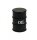 Silikondose "Ölfass" H 57 mm D 40 mm - Schwarz
