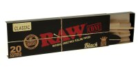 RAW Classic Black - King Size - Jointhülsen Cones - 20 Stk.