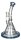 Black Leaf Glasbong - Trommelpercolator 14,5er H 22 cm - Blau