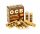 OCB Activ Tips - Aktivkohlefilter 7 mm - Unbleached - 10er