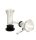 Kupplung für kleine Glasbongs mit Dichtung - L 5 cm 2Tlg.