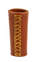 Lederhülle/Cover für Clipper - geprägt - Celtic Pattern Bold