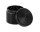 Metallgrinder "Ripped" Pollinator/Sieb H 33 mm D 35 mm - Schwarz