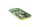 Black Leaf Rolling Tray - Hempmaster - 20,6x10,5x1,8 cm - Mini