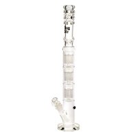 Thug Life Glasbong - 29,2er auf 18,8er Labz 3x Baum Percolator - H 59 cm D 62 mm - ICE