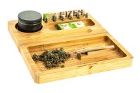 RAW Rolling Tray "Bamboo Flip" 22x23,4x2 cm