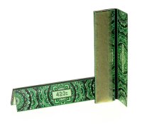 420z Grün Ultra Thin - King Size Slim - 33 Blättchen