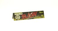 RAW Organic Hemp Black - unbleached - King Size Slim - 32 Blättchen