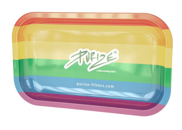 Purize Rolling Tray - We love diversity/Rainbow - 27x16x2,5 cm - Small