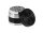 Pollinator Grinder Riffel Schwarz/Silber - D 38 mm