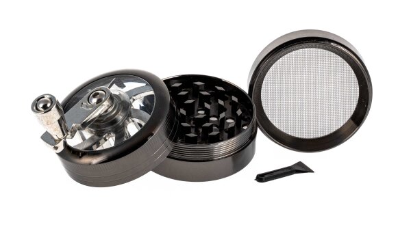 Kurbelgrinder Pollinator Dreamliner D 52 mm -Silber