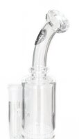 Heisenberg Glasbong 14,5er - Honey Dude 1x Honeycomb Percolator - H 22 cm D 50/23 mm - Klar/Farblos - N