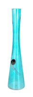 Hollandbong ohne Kickloch - Hellblau - mit Schlauch - H 40 cm