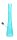 Hollandbong ohne Kickloch - Hellblau - mit Schlauch - H 40 cm