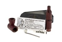 Calumet "Mini Rocket" Purpfeife L 9,3 cm - Amaranth