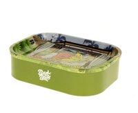 Best Buds - Metallbox mit Rolling Tray als Deckel - Strawberry Banana - 14x18x5 cm