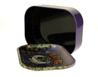 Best Buds - Metallbox mit Rolling Tray als Deckel - Alien OG - 14x18x5 cm