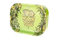 Best Buds - Metallbox mit Rolling Tray als Deckel - Lemon-Haze - 14x18x5 cm