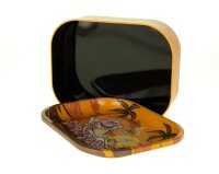 Best Buds - Metallbox mit Rolling Tray als Deckel - Sunset Sherbet - 14x18x5 cm