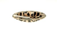 Metallaschenbecher "Leopard" - metallic rund - D 13,5 cm