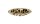 Metallaschenbecher "Leopard" - metallic rund - D 13,5 cm