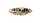 Metallaschenbecher "Leopard" - metallic rund - D 13,5 cm