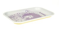 G-Rollz Rolling Tray - Purple Haze (Jimy Hendrix) Weiß/Lila - 17,7x27,5 cm - Small
