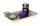 G-Rollz Rolling Tray - Purple Haze (Jimy Hendrix) Weiß/Lila - 17,7x27,5 cm - Small