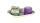 G-Rollz Rolling Tray - Purple Haze (Jimy Hendrix) Weiß/Lila - 14x18 cm - Mini