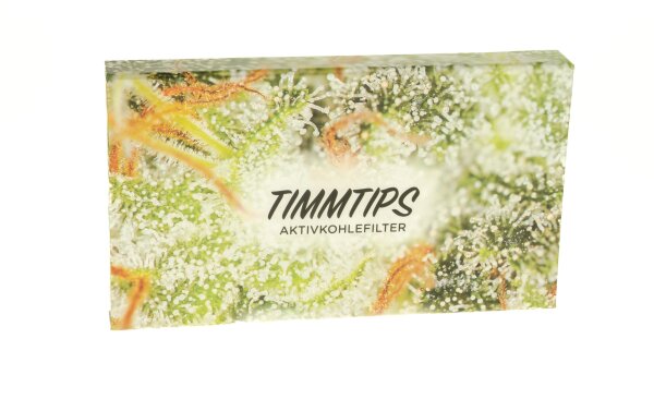 TimmTips - Aktivkohlefilter Slim D 6 mm L 40 mm - 100Stück