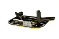 Medusa Rolling Tray - Schwarz mit logo - 18x14 cm - Mini