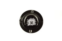 Medusa Aschenbecher aus Metall - D 13 cm - Schwarz mit Logo