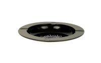 Medusa Aschenbecher aus Metall - D 13 cm - Schwarz mit Logo