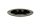 Medusa Aschenbecher aus Metall - D 13 cm - Schwarz mit Logo