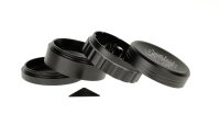 Medusa Pollinatorgrinder 4tlg - Spike - D 64 mm - Schwarz