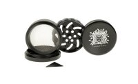 Medusa Pollinatorgrinder 4tlg - Spike - D 64 mm - Schwarz