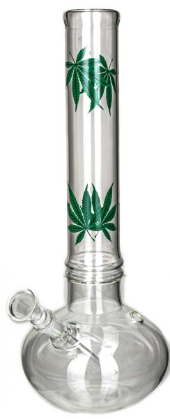 Leafline Glasbong > 14,5er H 32 cm D 45 mm