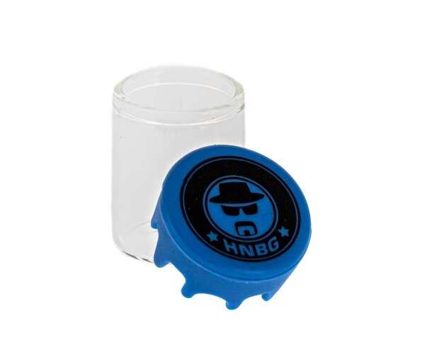 Heisenberg Glasbehälter "Drip Lid" mit Silikondeckel - 10ml