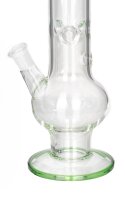 BamBamBhole Glasbong mit Bauch 18,8er H 40 cm WS 5 mm + ICE "Grün"