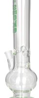 BamBamBhole Glasbong mit Bauch 18,8er H 40 cm WS 5 mm + ICE "Grün"