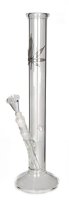 BamBamBhole Glasbong 18,8er H 48 cm gerader aufbau + "Blatt"