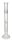 BamBamBhole Glasbong 18,8er H 48 cm gerader aufbau + "Blatt"