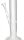 BamBamBhole Glasbong 18,8er H 48 cm gerader aufbau + "Blatt"