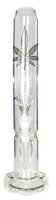 BamBamBhole Glasbong "Gebogen mit Blatt" ICE H 40 cm NS 18,8