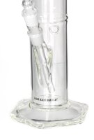 BamBamBhole Glasbong- gerade - H 44 cm D 65 mm NS 18,8