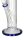 BamBamBhole Glasbong Zylinder mit blauem Rand D 40 mm H 40 cm NS 18,8
