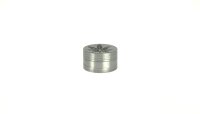 Dreamliner Pollinator Grinder 3Tlg. "Hemp Leaf" D 40 mm - Silber