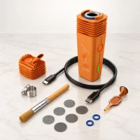 Storz & Bickel Veazy Vaporizer - für Kräuter - Inspiring Orange