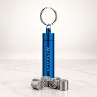 Norddampf Relict - Capsule Caddy mit 4 Dosierkapseln Edelstahl