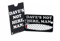 Grinder Card - Daves not here